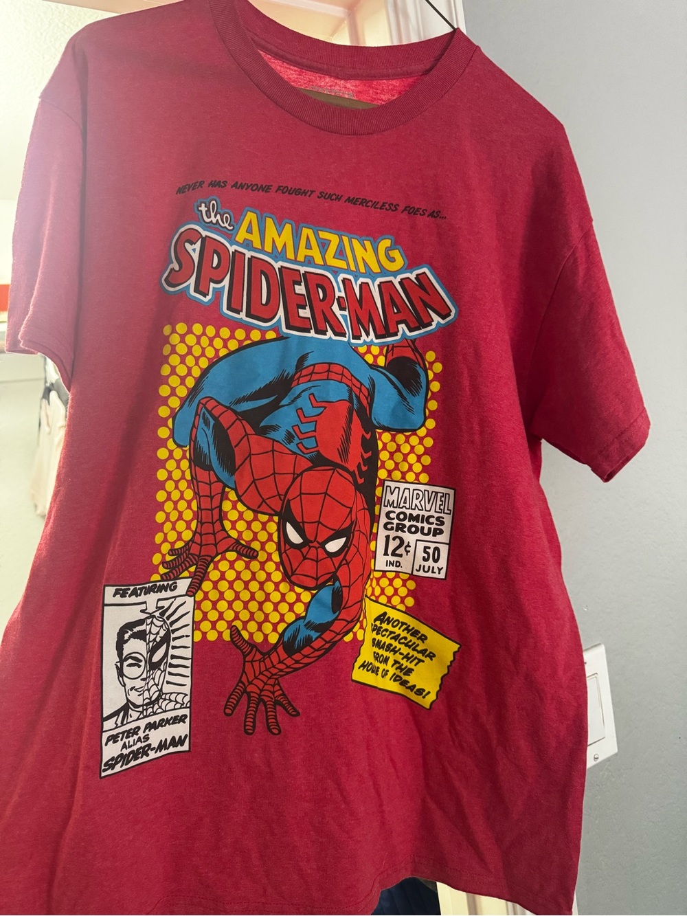 The Amazing Spider-Man Graphic Tee - Red